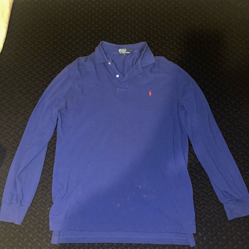 Polo by Ralph Lauren Men's Classic Blue Polo Shirt